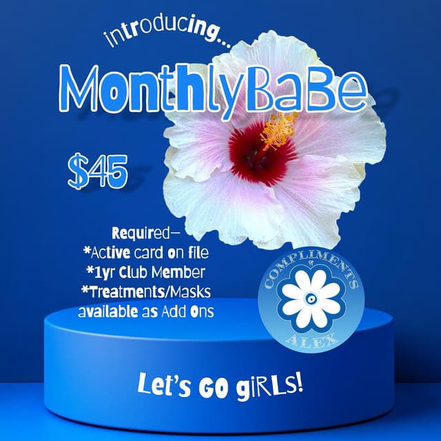 Monthly Blowout Babe at COMPLIMENTS of ALEX in Ansonia, CT